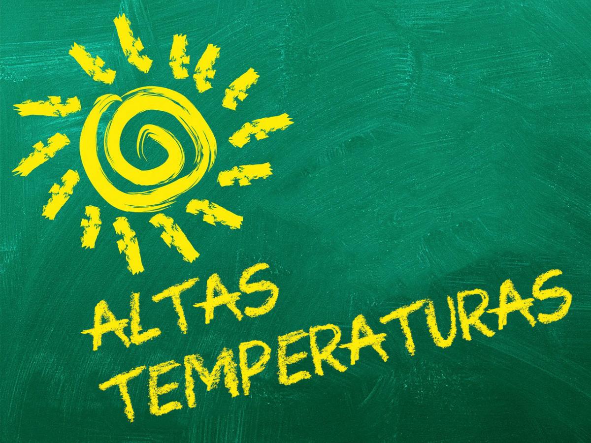 Altas temperaturas en centros educativos