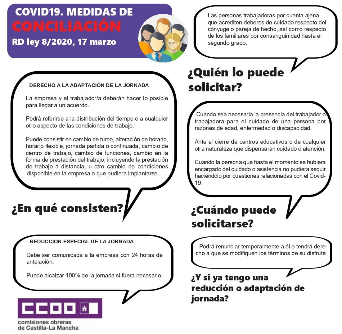 Medidas de conciliacin ante el Covid-19