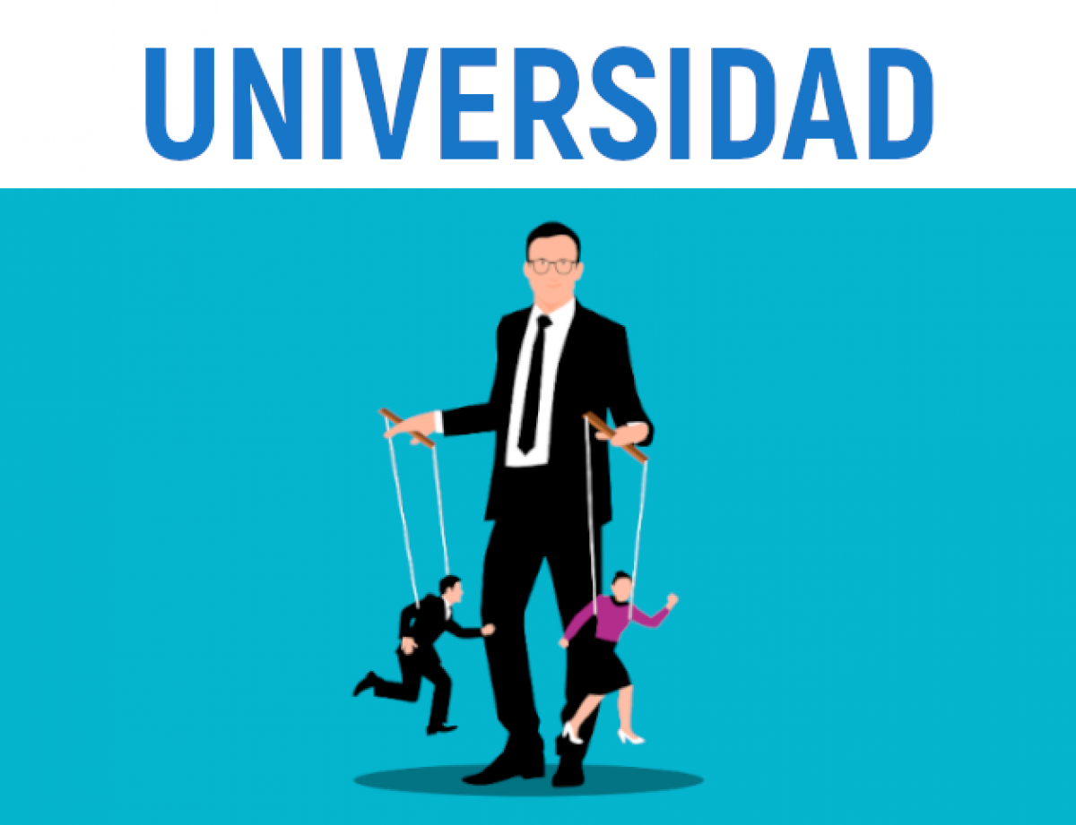 Banner - Universidad (dos marionetas)