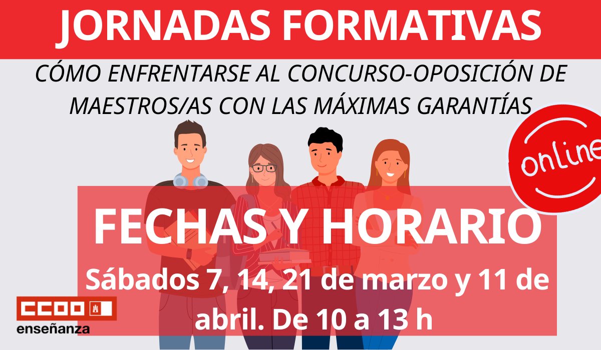 Jornadas formativas: Cómo afrontar las oposiciones de Maestros/as 2026 en Castilla-La Mancha con las máximas garantías