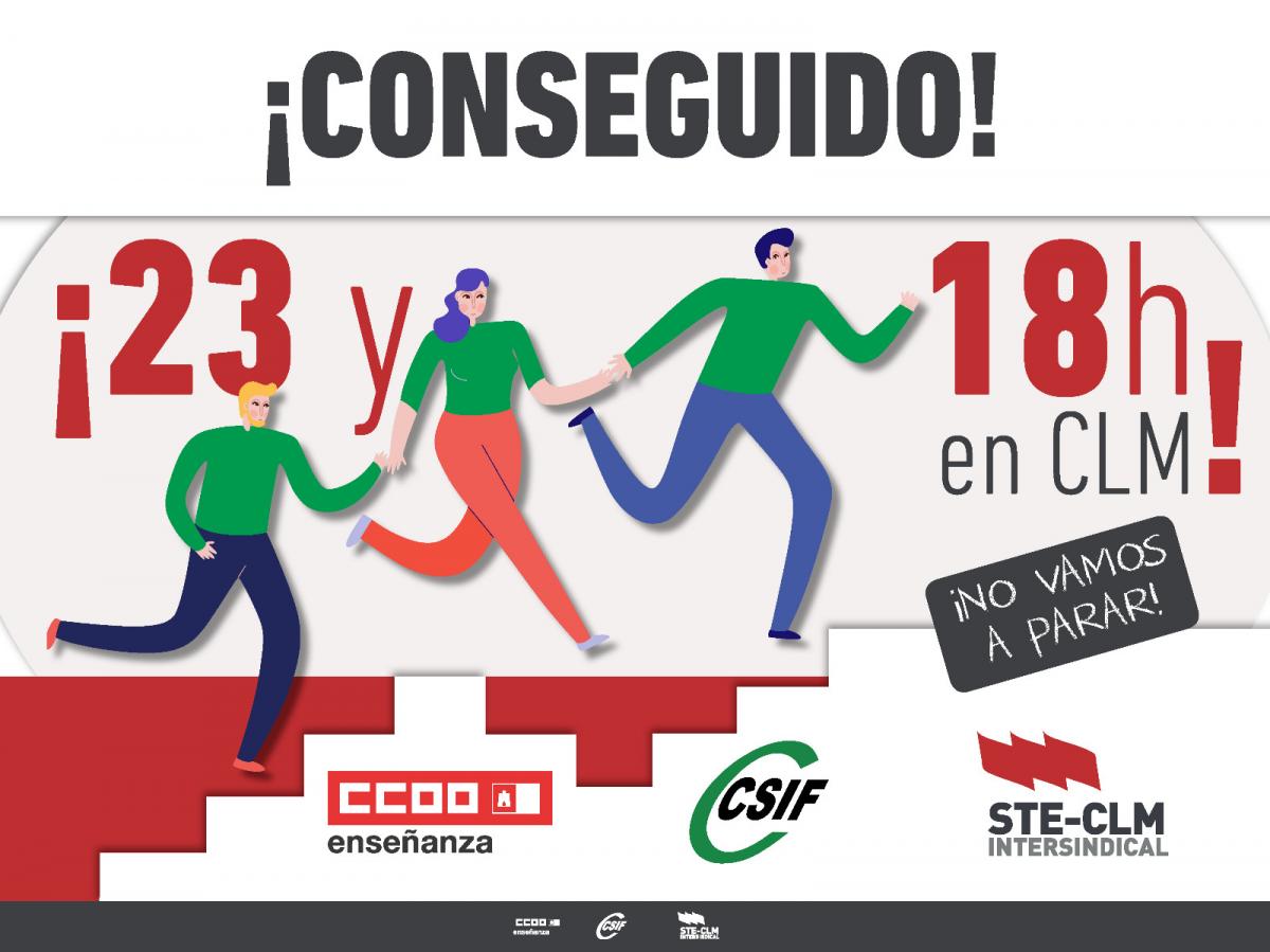 CONSEGUIDO!! 18H y 23H en CLM