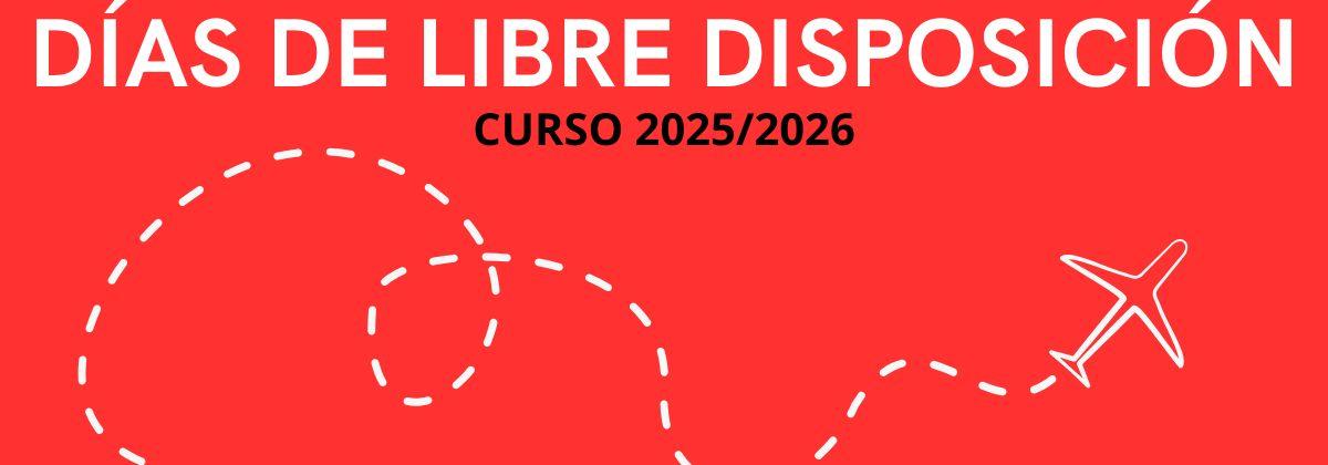 Días de libre disposición