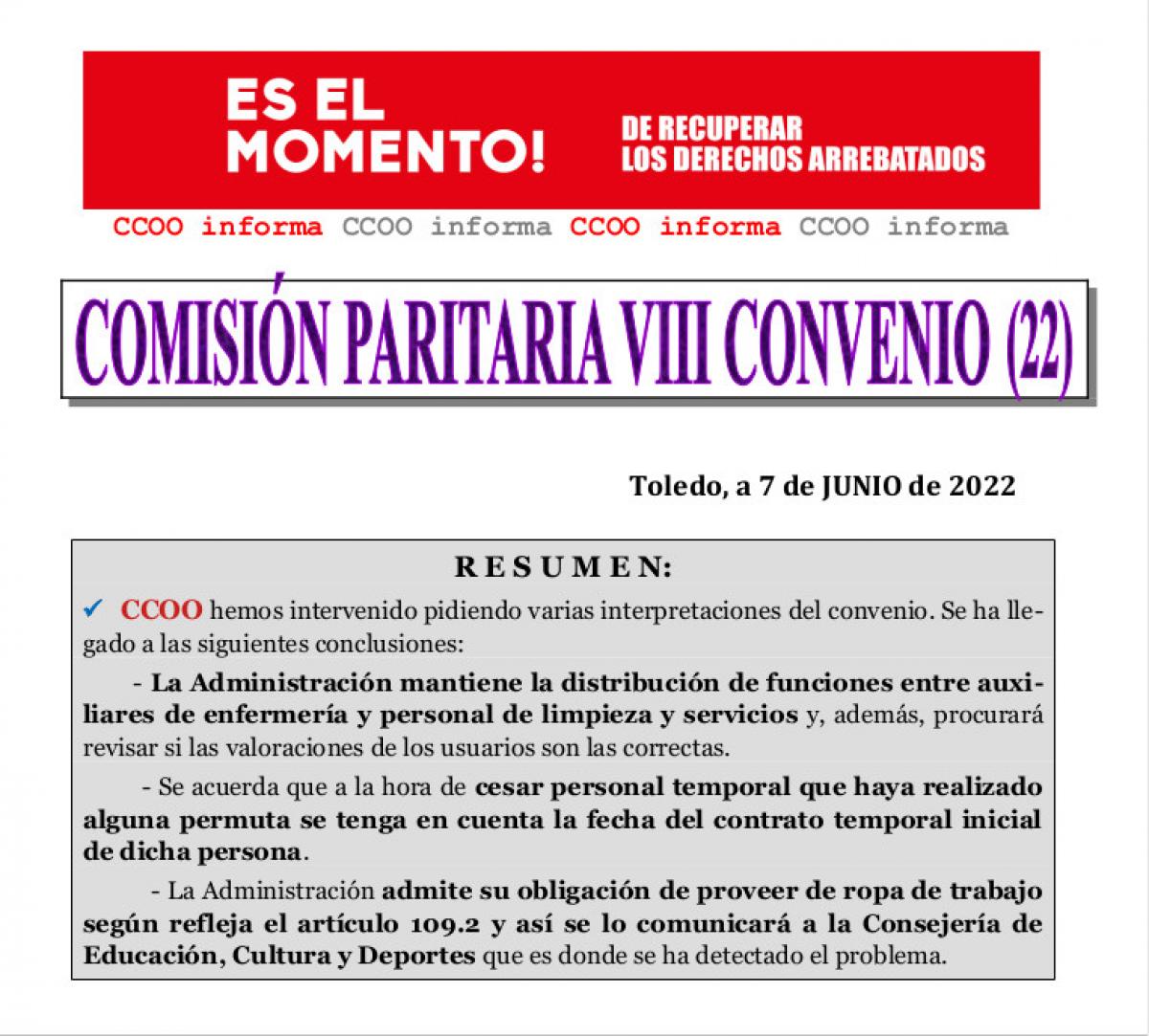 Banner - PSEC - Comisión Paritaria (07-06-2022)