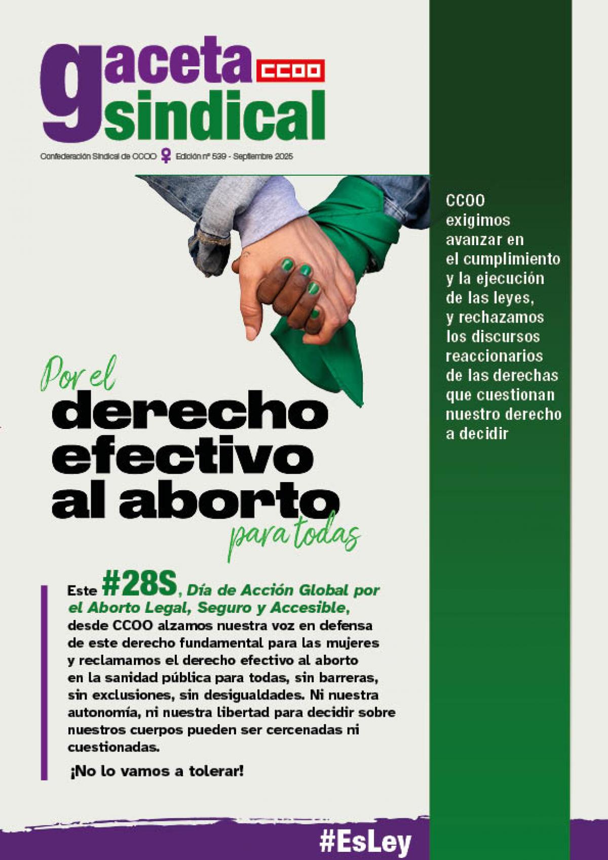 Por el derecho eectivo al aborto para todas