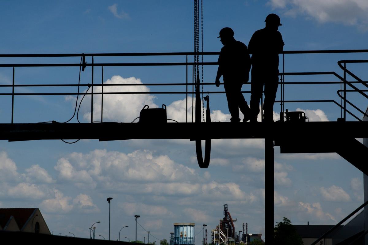 Trabajadores de la construccin