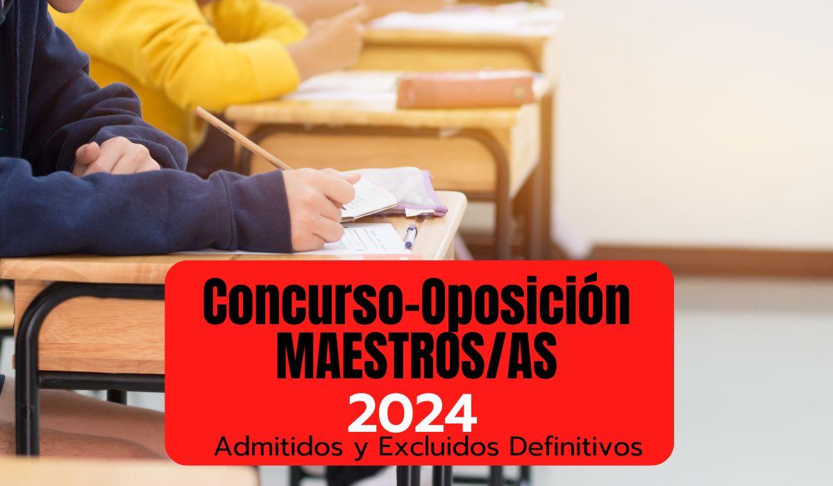 Concurso oposicin maestros CLM 2024