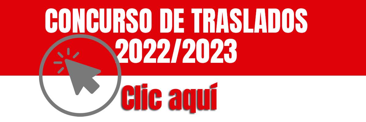 cONCURSO DE TRASLADOS 2022-23