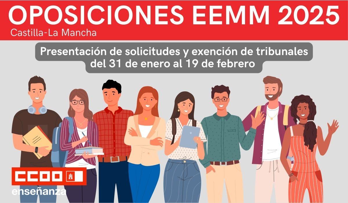 OPOSICIONES EEMM CLM 2025