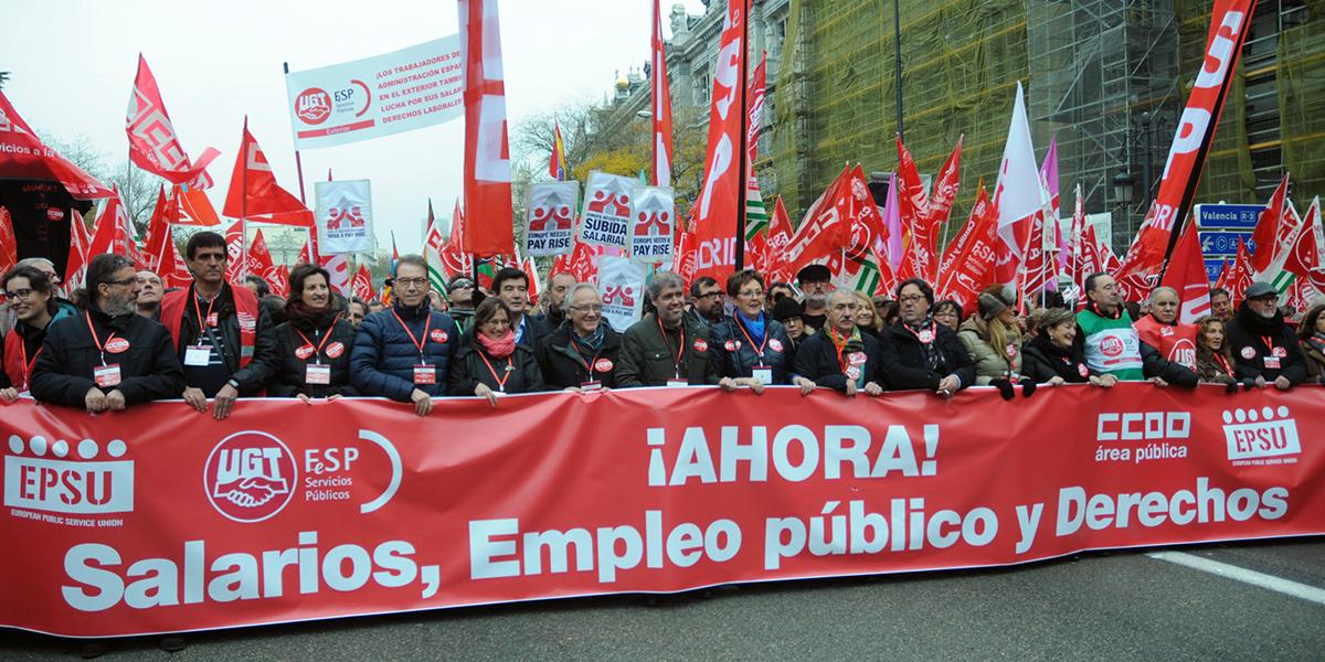Manifestación del 14 de diciembre de 2017