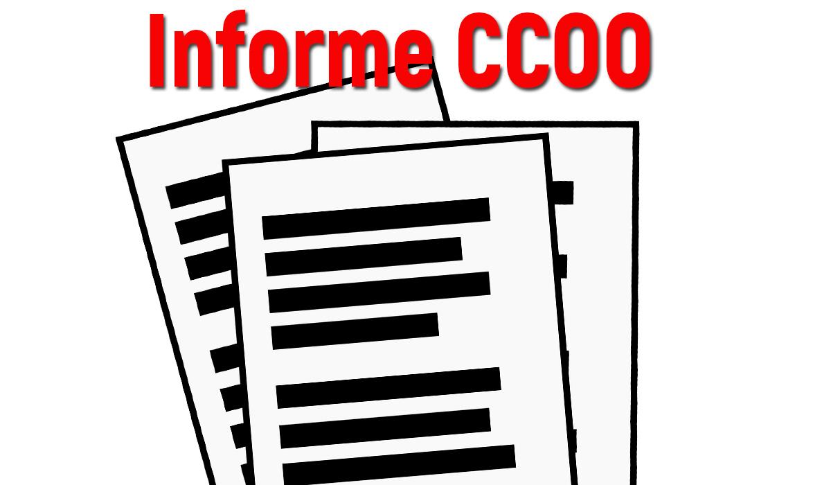 Informe CCOO