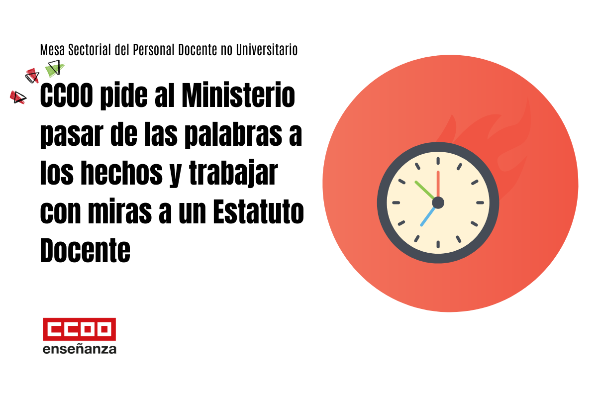 Mesa Sectorial del Personal Docente no Universitario