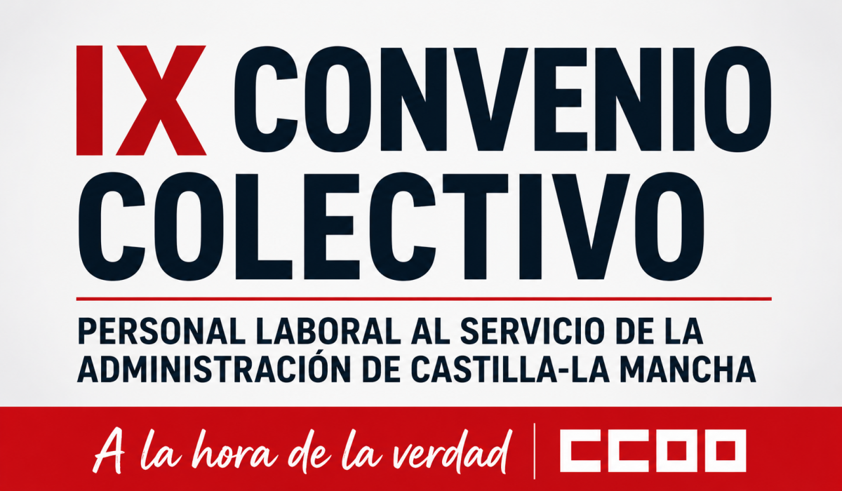 Publicado el IX Convenio Colectivo del personal laboral de la Junta de Comunidades de Castilla-La Mancha