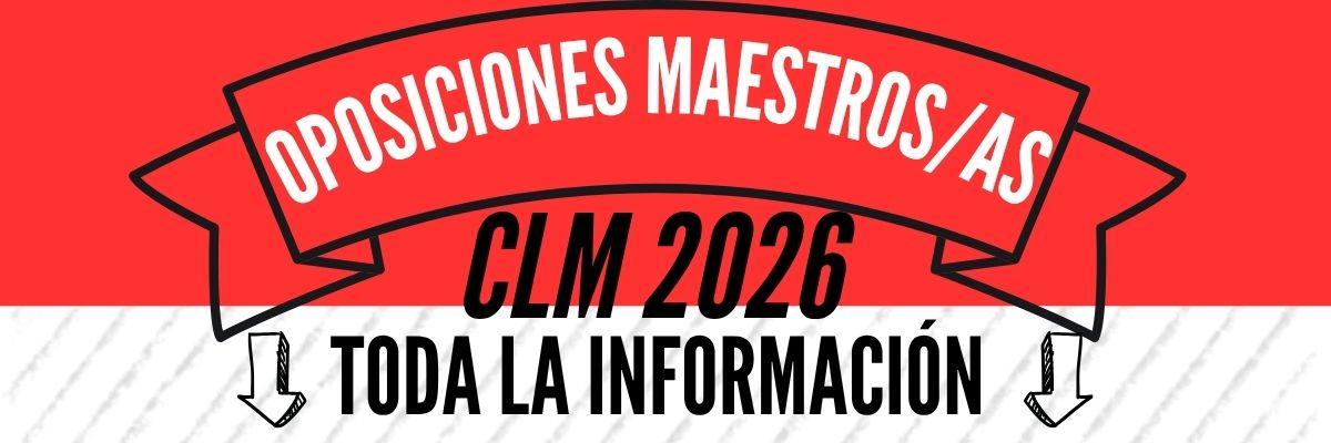 Toda la información OPOS MAESTROS/AS 2026