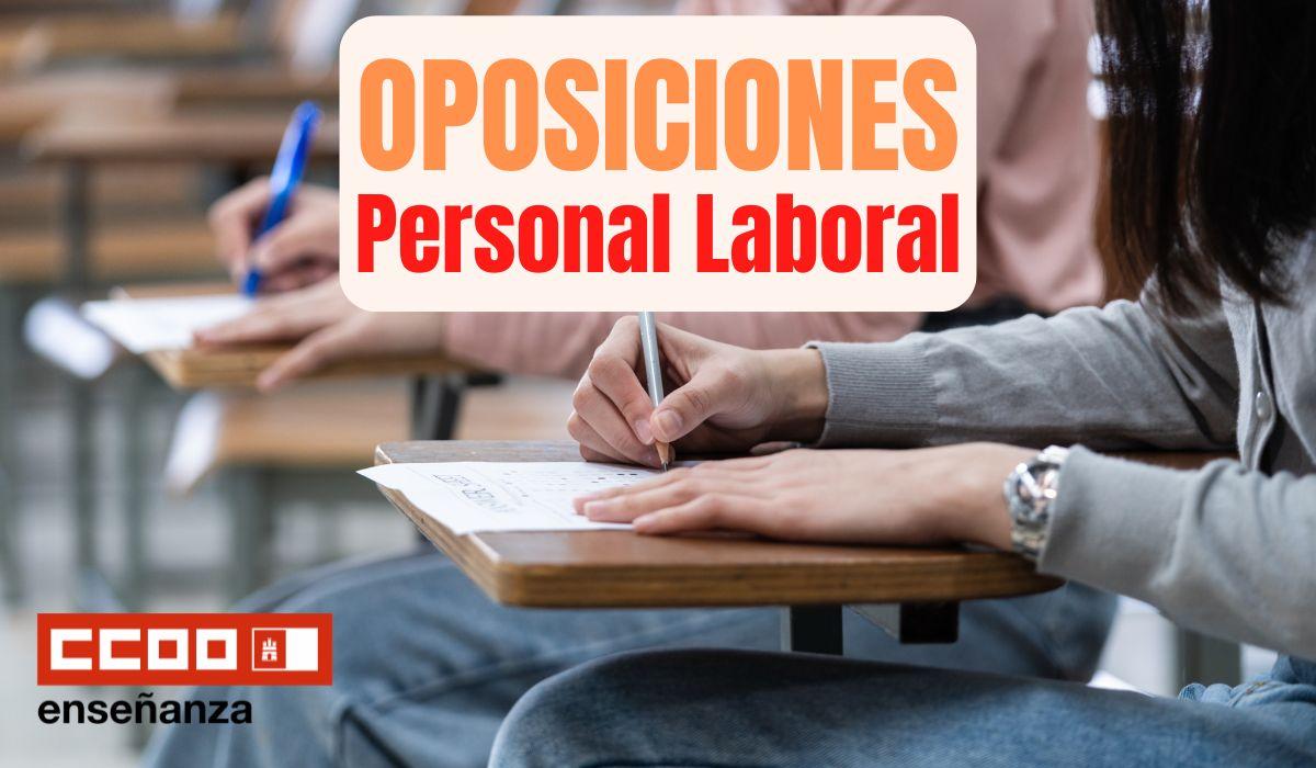 Oposiciones personal laboral