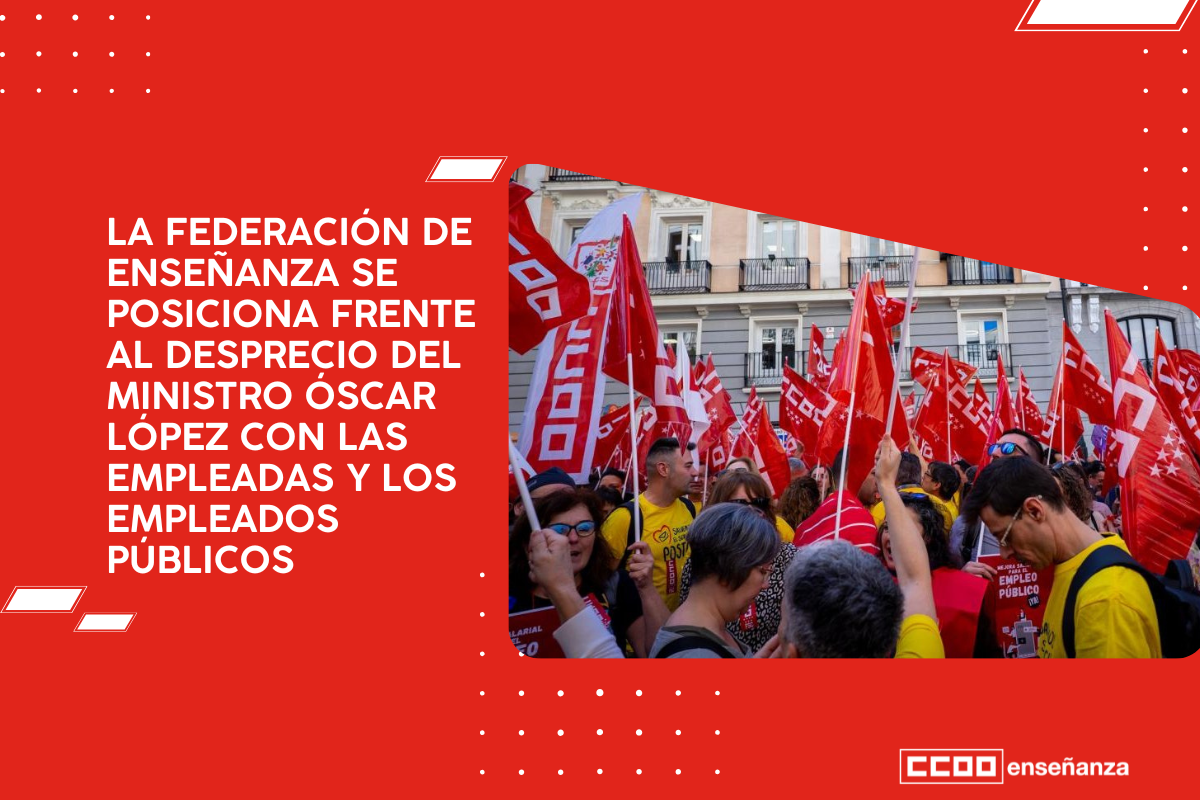 Si no hay respuesta, no descartamos la convocatoria de una huelga general de empleadas y empleados públicos