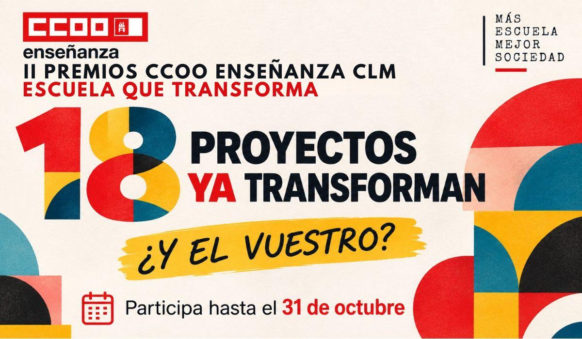 18 proyectos ya muestran la escuela que transforma: ¡todavía estáis a tiempo de presentar el vuestro!