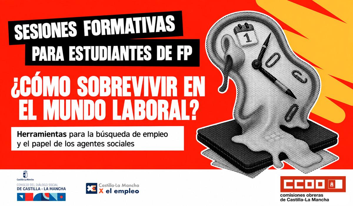 CCOO ofrece sesiones formativas para acercar al alumnado de FP al mundo laboral